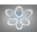 Стельова LED люстра біла 60 Вт 6 кілець пульт Diasha S5607/3+3WH