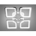 Потолочные светодиодные led люстры S8060/4HR LED 3color dimmer