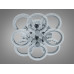 Люстра стельова LED Diasha хром 8 кілець 92Вт Diasha A8180/4+4HRLED3colordimmer Люстра стельова LED Diasha хром 8 кілець 92Вт Diasha A8180/4+4HRLED3colordimmer