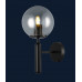 Бра настенный светильник со стеклянным плафоном в стиле лофт Levistella 916W41-1 BK+CL
