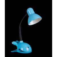 Настольная лампа на прищепке синяя Splendid-Ray 284021