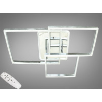 Потолочная светодиодная люстра светильник с пультом и подсветкой Diasha 7009NEW HR LED 3color dimmer