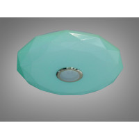 Стельова люстра LED біла 80 Вт RGB Bluetooth TUYA Diasha DB-8303/500RGB+MP3+TUYA