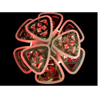 Лед люстра в зал Linisoln 6013/6+3 CH