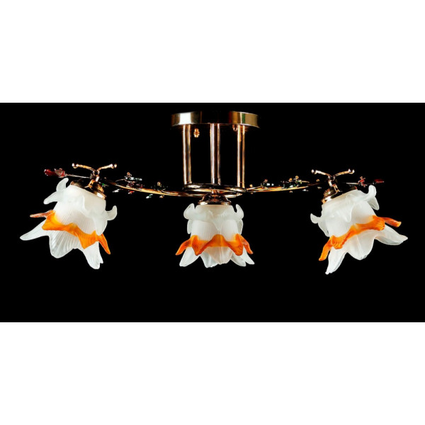 Люстра с плафонами  L304/2+1 (FGD+BRN) Splendid-Ray
880185