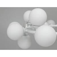 Люстра подвесная в зал на 25 ламп Diasha LQ7063/25WH