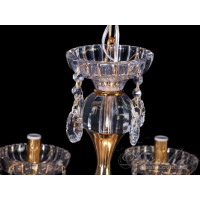 Велика кришталева люстра Diasha 5011/8G