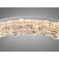 Стельова LED люстра кільця біла 72W  Diasha MX78203/500+300WH
