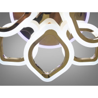Cветодиодная люстра Diasha AS8073/4+4G LED 3color dimmer 