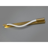 Сучасний настінний світлодіодний світильник Мотузка, 5 Вт, золото Diasha 9602-600GAB