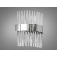 Сучасний лед настінний світильник, 18 ват, бра хромоване Diasha 7002/2WCH