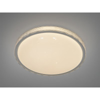 LED стельова люстра панель біла смарт 8 м2 Diasha 6653/400WH