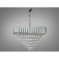 Хрустальная люстра в зал Linisoln 9001/750  FG+GD  SL+CH