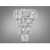 Гармонійне класичне бра з кришталю на три лампи, хром Diasha 8009-1W-HR