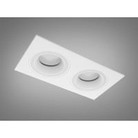 Точечный светильник врезной в спальню "Аluminium" Diasha QXL-1732-S2-WH