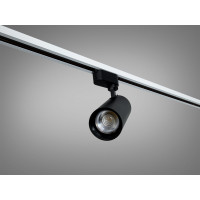 Поворотний трековий LED світильник 30 Вт чорний Diasha PPF-KJJ-30W-BK
