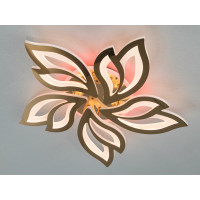 Стельова світлодіодна люстра з пультом, підсвіткою, 80W, золото Diasha 8165/5GLED3colordimmer