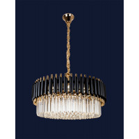 Люстра с хрусталем Levistella 92119091A-10 BK GD