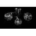 Люстра с плафонами  L06444/3 (BLACK+CHROME) Splendid-Ray
2598