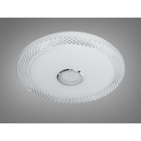 Смарт LED люстра біла 80 Вт RGB з Bluetooth Diasha DB-8307/500RGB+MP3