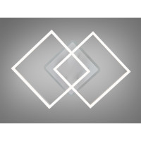 Стельова LED люстра біла 64W пульт димер 3 кольори Diasha 2546WHLED3colordimmer