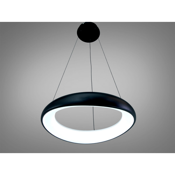 Світлодіодна люстра з підсвічуванням на пульті, 90 Вт, чорна Diasha 0470ABK