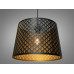 Новинка світильник підвіс в стилі Лофт "Геометрія", чорного кольору Diasha 8393-1BK
