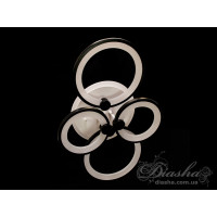 Люстры светодиодные Diasha 8022/4BK LED 3color dimmer  