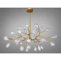 Люстра в зал на 45лампочки Diasha 886-45CGD