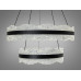 LED люстра підвісна чорна 140Вт 2 кільця пульт Diasha D8750/600+400BK LED люстра підвісна чорна 140Вт 2 кільця пульт Diasha D8750/600+400BK