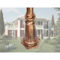 Уличный столб фонарь Diasha DJ004-M-1/2B