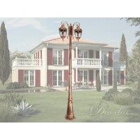 Уличный столб фонарь Diasha DJ004-M-1/2B