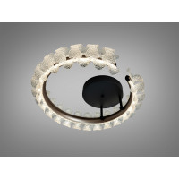 Люстра стельова Diasha LED шампань 50 Вт Diasha 2511/500CG