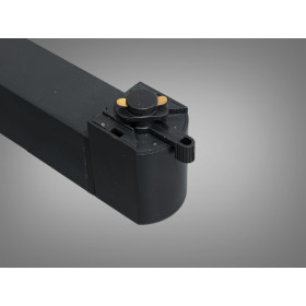 Магнітний трековий світильник LED лінійний, 35 Вт, білий Diasha PPF-GS-40W-BK