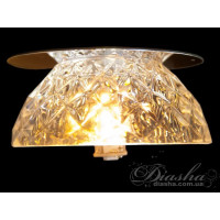 Стильний кришталевий точковий світильник, хром Diasha A3551/CH