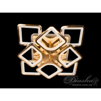 Потолочная светодиодная люстра с пультом Diasha S8060/4+4GLED3colordimmer
