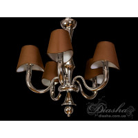 Люстра классика с абажуром Diasha 19041/5HR