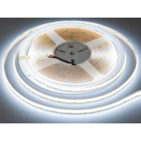 COB LED стрічка 12В, 608 діодів на метр, 10мм, холодний Diasha P12-COB-608-CW-20-10