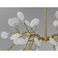 Люстра в зал на 54 лампи Diasha 886-54AGD