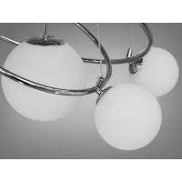 Дизайнерська люстра підвіс в стилі Loft - "Бульбашки", 7 ламп, хром Diasha LQ7048/7ACH