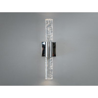 Стильне світлодіодне бра в вітальню, 6 Вт, хром Diasha F3068SV Стильне світлодіодне бра в вітальню, 6 Вт, хром Diasha F3068SV