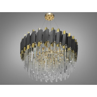 Хрустальная люстра 60см E14 Diasha 82209/600G+BK