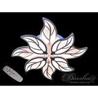 Люстры светодиодные Diasha 8028/4+4WH LED 3color dimmer 