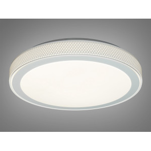 Сучасна, стильна, кругла смарт люстра потужністю 52 Вт, без пульта Diasha YR-400WHITE