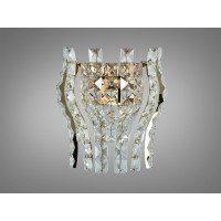 Настінне кришталеве бра LED золото 6 Вт Diasha 3038/2WSGD