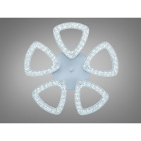 Стельова LED люстра Diasha біла 54Вт 5 модулів Diasha 6633/5SWH