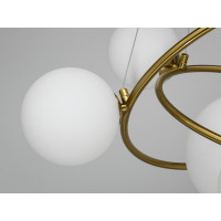 Стильна підвісна люстра в стилі Loft - "Бульбашки", 7 ламп, бронза Diasha LQ7048/7ABR