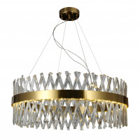 Люстра светодиодная подвесная в зал Levistella 909LXL3009 GD 800MM Люстра светодиодная подвесная в зал Levistella 909LXL3009 GD 800MM