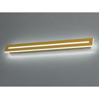 Сучасний настінний світлодіодний світильник планка, 60W, золото Diasha 7313-60GD