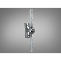 Дизайнерське світлодіодне бра, 8 Вт, хром Diasha F3787HR